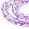 Synthetic Moonstone Beads Strands G-E573-02A-11-3