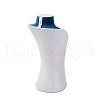 Bust Shaped PU Leather Jewelry Display Stands for Necklaces AJEW-A068-03B-3