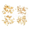 Beebeecraft 80Pcs 4 Style 201 & 304 Stainless Steel Stud Earring Findings STAS-BBC0001-74-1