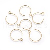 Ion Plating(IP) 304 Stainless Steel Earring Hooks STAS-O119-10G-A-1