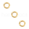 Unicraftale 3Pcs Ion Plating(IP) 304 Stainless Steel Spring Gate Rings STAS-UN0059-42-1