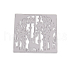 Deer Frame Carbon Steel Cutting Dies Stencils X-DIY-F036-02-7