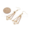 Brass Earring Hooks EJEW-TA00282-3