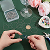 Unicraftale 316L Stainless Steel Hoop Earring Findings STAS-UN0015-24P-5