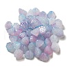 Two Tone Acrylic Beads OACR-H039-01B-1