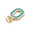 Rack Plating Brass Pendants KK-C065-03O-G-2