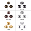 Brass Crimp Beads KK-YW0001-17-4