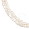 Natural Cultured Freshwater Pearl Beads Strands PEAR-P064-20E-02C-4