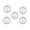 Non-Tarnish 201 Stainless Steel Pendants STAS-N090-LA913-1-1-2