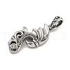 316 Surgical Stainless Steel Pendants STAS-E212-140AS-2