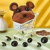 AHADERMAKER 50 Sets 5 Style Resin Doll Craft Eyes DOLL-GA0001-16-4