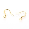 Long-Lasting Plated Brass French Earring Hooks X-KK-K204-137G-NF-2