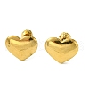 Ion Plating(IP) 304 Stainless Steel Ear Studs EJEW-Q801-01G-1