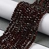 Baking Painted Imitation Jade Glass Bead Strands DGLA-A034-J2MM-A11-4