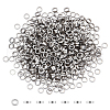 DICOSMETIC 500Pcs 304 Stainless Steel Linking Rings STAS-DC0011-30-1