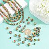 ARRICRAFT 3 Strands 3 Style Synthetic Malachite Beads Strands G-AR0004-31C-3