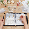 PVC Loose Leaf Jewelry Storage Bag ODIS-WH0038-90C-3