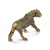 Brass 3D Animal Figurines KK-C073-06C-AG-2