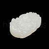 Natural White Jade Carved Pendants G-S384-01A-3