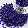 Baking Paint Glass Seed Beads SEED-US0003-3mm-K6-1