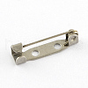 304 Stainless Steel Pin Brooch Back Bar Findings STAS-Q184-02-1