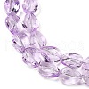 Transparent Glass Beads Strands GLAA-H038-03D-3