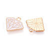Alloy Enamel Charms ENAM-T022-23B-2