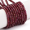 Natural Garnet Beads Strands G-F770-D02-02-2