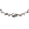 Tarnish Resistant 304 Stainless Steel Dolphin Link Bracelets X-BJEW-O076-03P-2