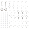 Unicraftale 150Pcs 3 Styles 304 Stainless Steel Earring Hooks STAS-UN0054-41-1
