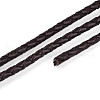 Braided Cowhide Leather Cord NWIR-N005-01B-5mm-3