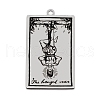 Non-Tarnish 201 Stainless Steel Pendants STAS-S105-LA211-22-1