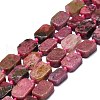 Natural Rhodonite Beads Strands G-K245-J17-01-1