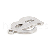 Non-Tarnish 201 Stainless Steel Pendants STAS-L244-04B-P-3