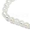 Handmade Silver Foil Glass Beads Strands FOIL-F002-01F-4