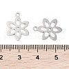 Non-Tarnish 316 Stainless Steel Charms STAS-C096-10D-P-3