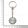 304 Stainless Steel Keychains STAS-D373-06P-3