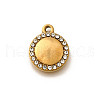 304 Stainless Steel Pendants STAS-C122-17G-1