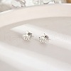 304 Stainless Steel Stud Earrings for Women VB4414-3-2