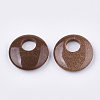 Synthetic Goldstone Pendants G-S349-21B-2