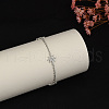 Brass Snowflake Link Bracelets FY7491-2-2