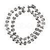Electroplate Glass Beads Strands EGLA-B007-03A-HP02-2