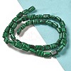 Synthetic Malachite Beads Strands G-G085-A07-01-2