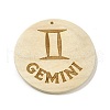 Wood Pendants WOOD-K011-01A-1