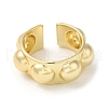 Brass Open Cuff Rings RJEW-Q778-16G-2