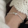 Heart & Round Brass Beaded Bracelets FS-WG534EF-01-2
