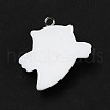 Halloween Opaque Resin Pendants RESI-D055-103P-02-4