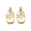 Brass Pendants KK-R133-006-03G-NF-1