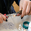 GOMAKERER 72Pcs 6 Styles 304 Stainless Steel Chandelier Component Links STAS-GO0001-29-5