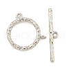 Brass Toggle Clasps KK-A223-12P-2